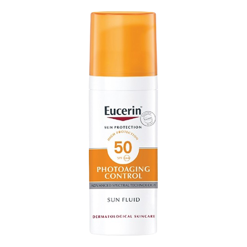 Kem chống nắng Eucerin giảm nếp nhăn và ngăn ngừa lão hóa Eucerin Sun Fluid Photoaging Control SPF 50 