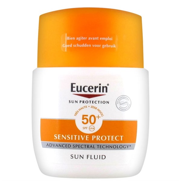 Kem chống nắng Eucerin Sun Protection Sun Fluid Mattifying Face SPF 50 50ml dành cho da dầu, da hỗn hợp
