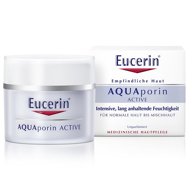Kem dưỡng ẩm dành cho da thường đến da hỗn hợp Eucerin AQUAporin Active