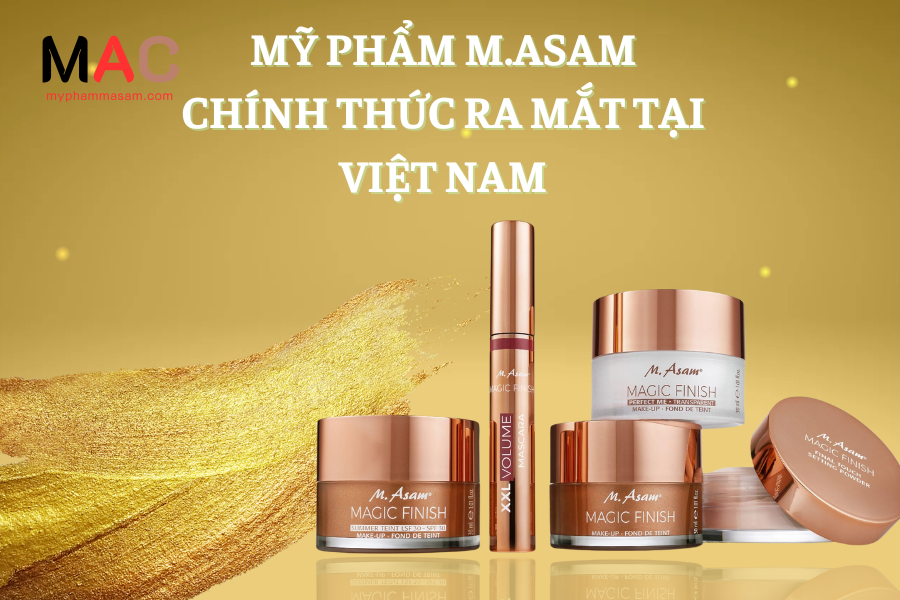 Thương hiệu mỹ phẩm M.Asam chính thức ra mắt tại Việt Nam