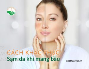 cach khac phuc sam da khi mang bau