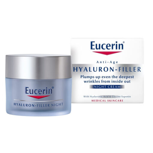 kem chong lao hoa da ban dem eucerin hyaluron filler night 50ml