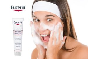 sua rua mat lam sang da eucerin white theraty cleansing foam 150 6