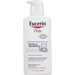 Sữa tắm gội dịu nhẹ dành cho bé Eucerin Baby Wash & Shampoo 400ml