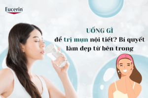 uong gi de tri mun noi tiet bi quyet lam dep tu ben trong